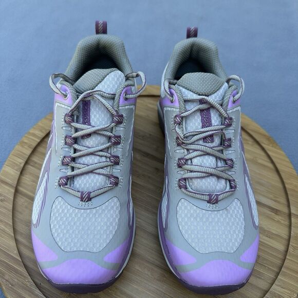 Merrell Siren Edge 3 Fondant Silver Hiker Sneaker Shoe Women's US size 8.5 NEW - Picture 3 of 10